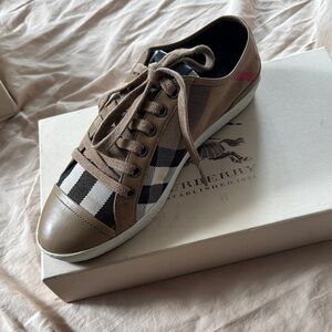 Burberry Checkered Sneakers